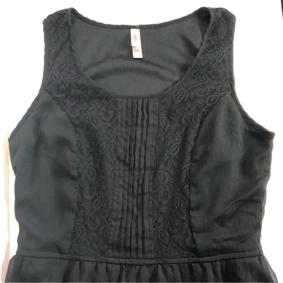 Target Xhilaration woman’s black midi dress size medium - Picture 8 of 16